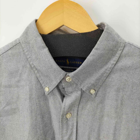 ラルフローレン RALPH LAUREN CLASSIC FIT ワンポイント刺繍シャツ ポニー メンズ import:XL