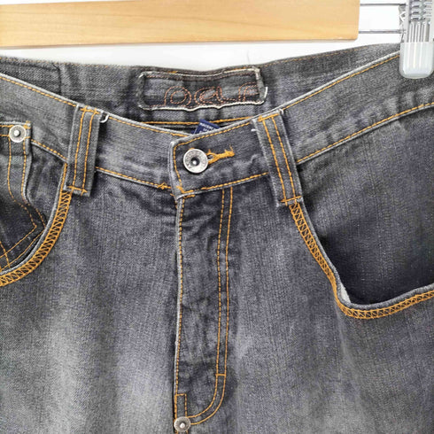 ペレペレ pelle pelle 00S クロップドデニムカーゴパンツ ドローコード Bボーイ 先染め Y2K メンズ W30 L22