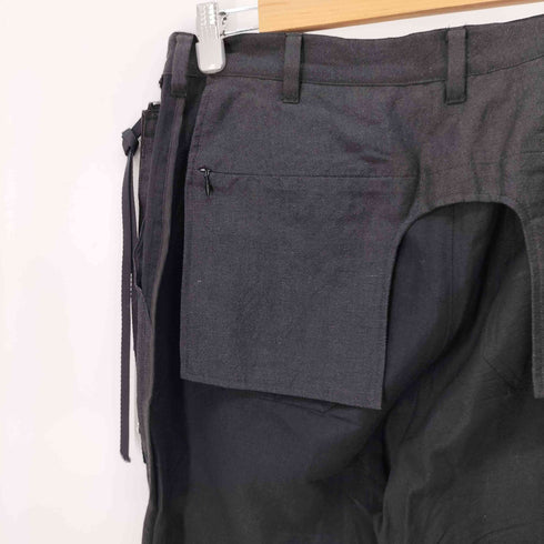 NULABEL CM1YOK42 マルチポケットジップパンツ メンズ