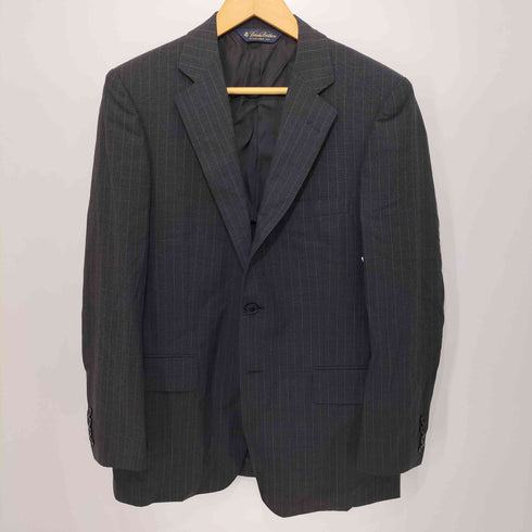 ブルックスブラザーズ BROOKS BROTHERS ストライプ柄 2Bシングルテーラードジャケット 背抜き 1818REGENT メンズ 37SHT30W