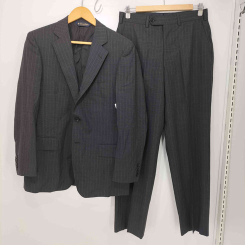 ブルックスブラザーズ BROOKS BROTHERS ストライプ柄 2Bシングルテーラードジャケット 背抜き 1818REGENT メンズ 37SHT30W