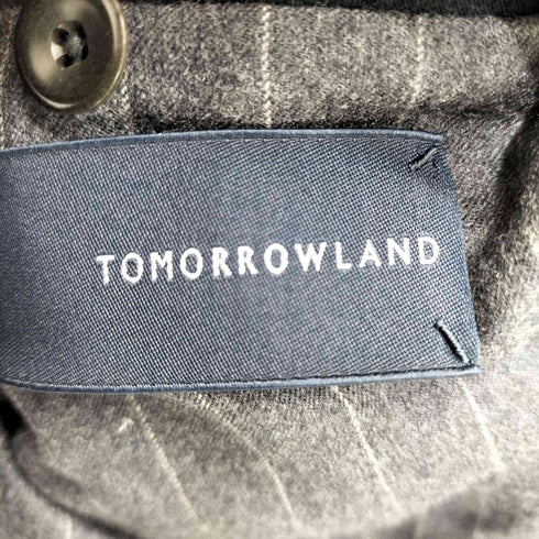 トゥモローランド TOMORROWLAND 2017AW 比翼 コットンステンカラーコート メンズ L
