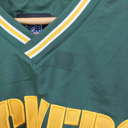 エヌエフエル NFL フットボール チームロゴ Vネック プルオーバー メンズ import:L