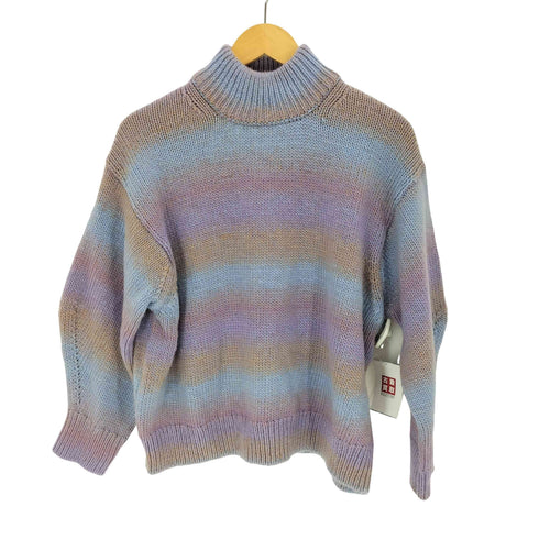コス COS STRIPED WOOL KNIT JUMPER ストライプウールニットセーター レディース import:XS