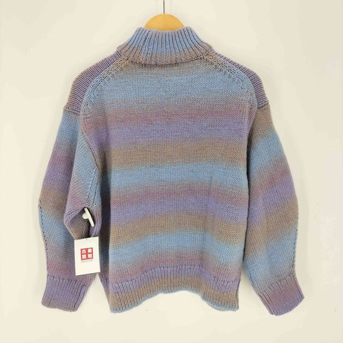 コス COS STRIPED WOOL KNIT JUMPER ストライプウールニットセーター レディース import:XS