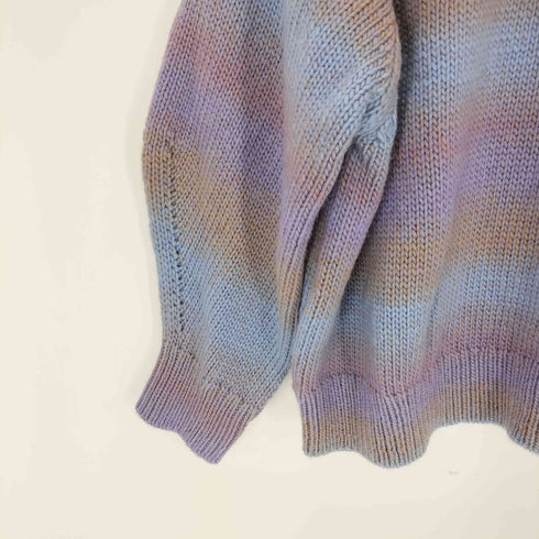 コス COS STRIPED WOOL KNIT JUMPER ストライプウールニットセーター レディース import:XS