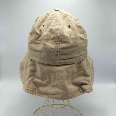 オービス ORVIS 80SUSA製 つばレザー ロングビル フィッシング キャップ メンズ Small/Medium