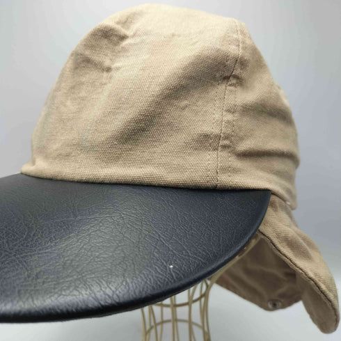 オービス ORVIS 80SUSA製 つばレザー ロングビル フィッシング キャップ メンズ Small/Medium