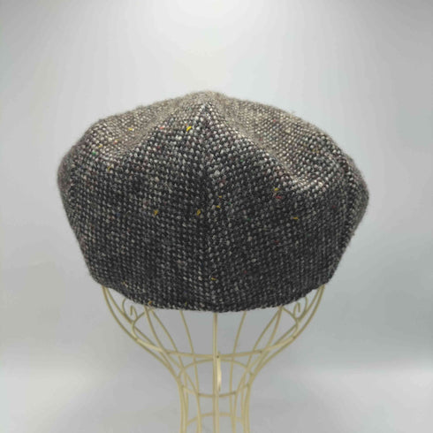 Hanna Hats アイルランド製 PURE NEW WOOL HANDCRAFTED ツイード ハンチング メンズ M
