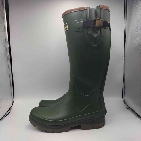バブアー Barbour Tempest Wellington Boots サイド ストラップ レインブーツ メンズ UK:8