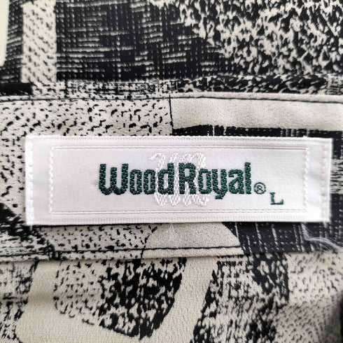 WOODROYAL 総柄ボックスシャツ メンズ JPN:L