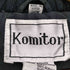 KOMITOR 襟袖ニット切替ロングジャケット レディース 20W