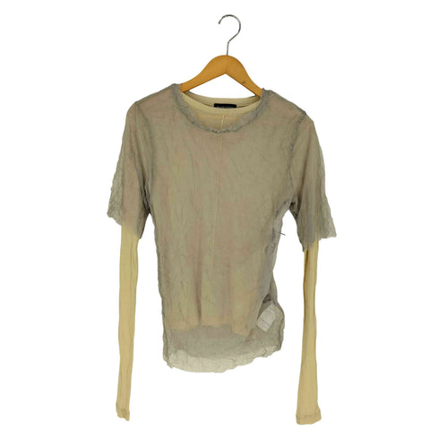 メゾンスペシャル MAISON SPECIAL Washer Layered Tops ワッシャーレイヤードトップ レディース FREE