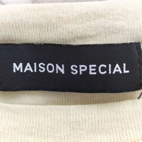 メゾンスペシャル MAISON SPECIAL Washer Layered Tops ワッシャーレイヤードトップ レディース FREE