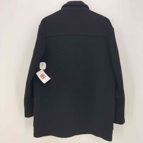 モンゴメリー Montgomery by Tibbett 英国製 裏地チェック ウールステンカラーハーフコート メンズ UK:38