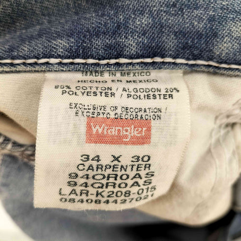 ラングラー Wrangler Mexico製 デニムペインターパンツ メンズ W34