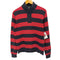 トミーヒルフィガー TOMMY HILFIGER ハーフジップボーダーニット レディース XL