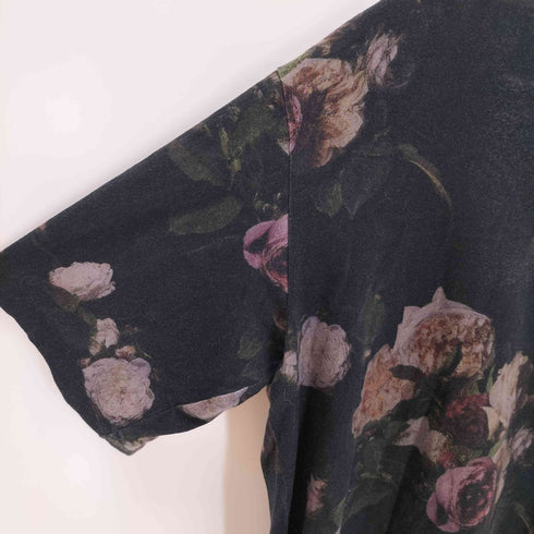 ラッドミュージシャン LAD MUSICIAN PAINT FLOWER SUPER BIG T-SHIRT メンズ FREE