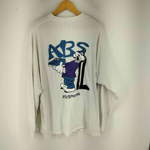 アップルバターストア APPLE BUTTER STORE 刺繍プリントデザイン L/S Tシャツ メンズ 3L
