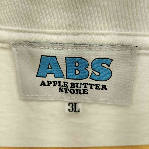 アップルバターストア APPLE BUTTER STORE 刺繍プリントデザイン L/S Tシャツ メンズ 3L