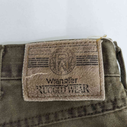 ラングラー Wrangler RUGGED WEAR USA製 ダブルニー ハンティング デニムパンツ メンズ 36inch