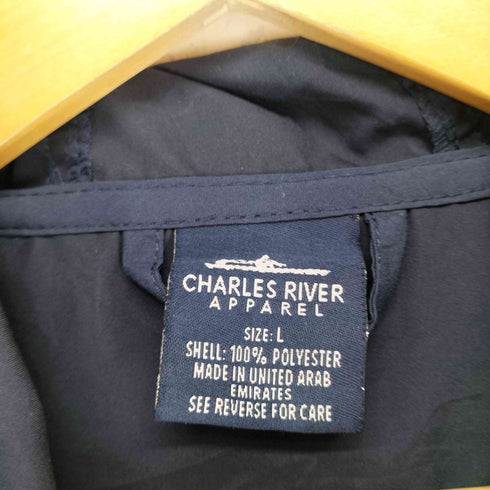 チャールズリバー CHARLES RIVER FOXPC ロゴ刺繍アノラックジャケット メンズ JPN:L