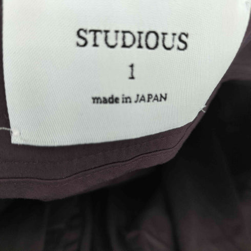 ステュディオス STUDIOUS ダブルベルトラップスカート レディース JPN:1