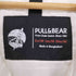 プルアンドベア PULL&BEAR ロゴプリントアノラック中綿ジャケット メンズ JPN:M