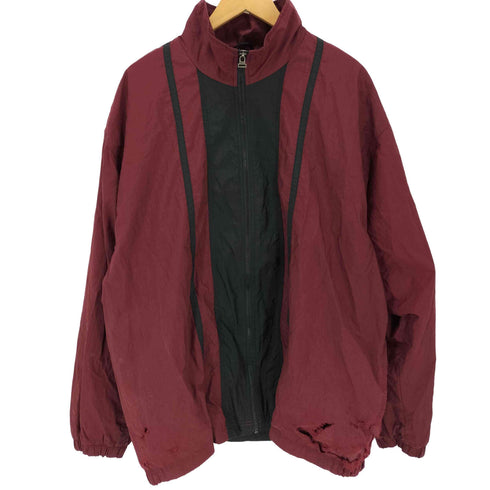 ナイキ NIKE 90s~00s フィリピン製 白タグ オーバーサイズナイロンジャケット メンズ JPN:XL