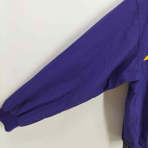 ナイキ NIKE 90s~00s 韓国製 裏地メッシュ LSUナイロンジャケット メンズ JPN:XL