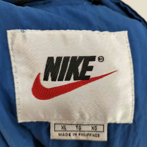 ナイキ NIKE 90s~00s フィリピン製 白タグ オーバーサイズナイロンジャケット メンズ JPN:XL