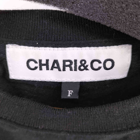 チャリアンドコー chari&co 発泡プリント S/S Tシャツ メンズ FREE