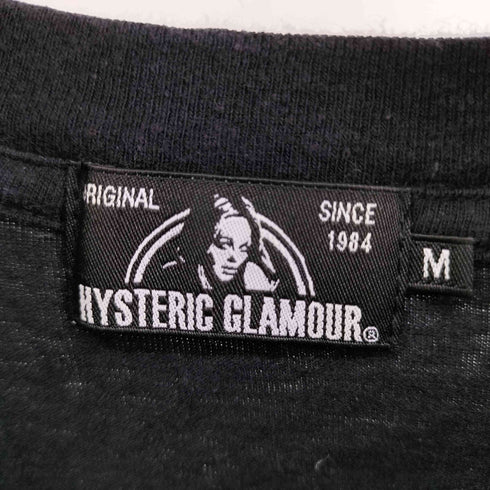 ヒステリックグラマー HYSTERIC GLAMOUR 両面プリント S/S Tシャツ メンズ JPN:M