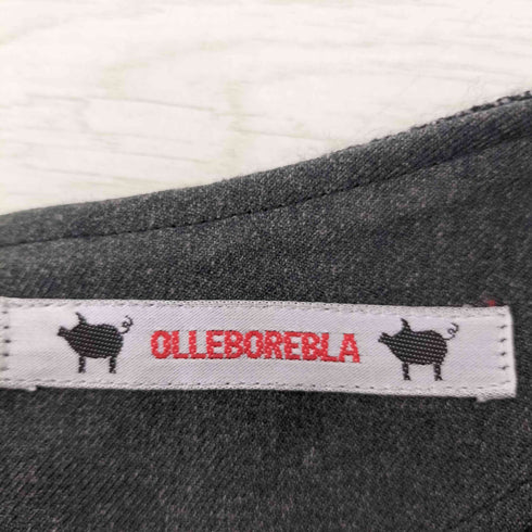 アルベロベロ OLLEBOREBLA ぶたさん 雪遊び レイヤードワンピース レディース