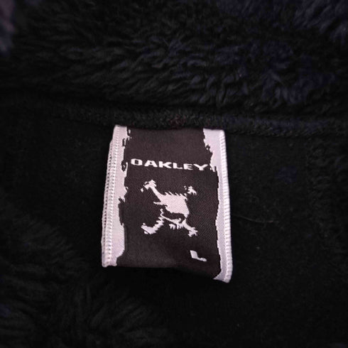 オークリー OAKLEY ナイロン切替フリースブルゾン メンズ import:L