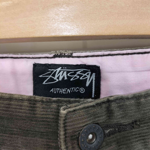 ステューシー Stussy 細畝コーデュロイストレートパンツ メンズ 32