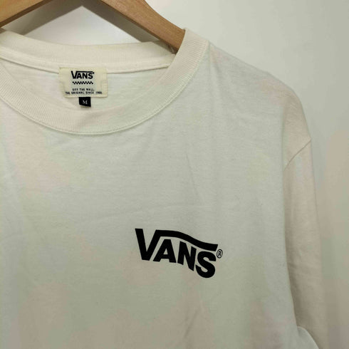 バンズ VANS スリーブプリント長袖Tシャツ メンズ M
