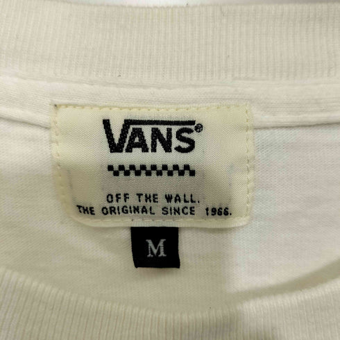 バンズ VANS スリーブプリント長袖Tシャツ メンズ M