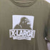 エクストララージ XLARGE フロントプリントクルーネック半袖Tシャツ メンズ M