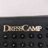 ドレスキャンプ DRESSCAMP ロゴプレート スタッズ ラウンドジップ ロングウォレット メンズ