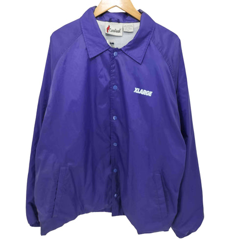 エクストララージ XLARGE バックロゴプリントコーチジャケット メンズ XL