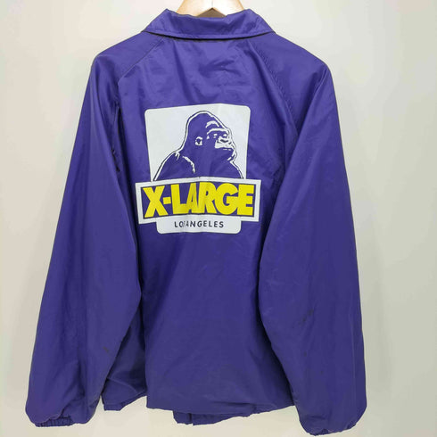 エクストララージ XLARGE バックロゴプリントコーチジャケット メンズ XL