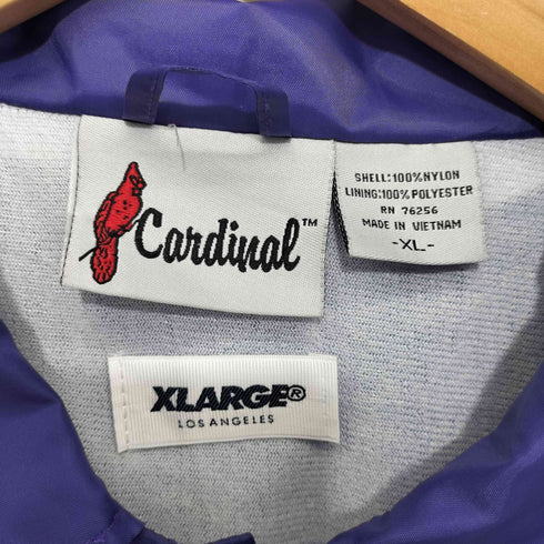 エクストララージ XLARGE バックロゴプリントコーチジャケット メンズ XL