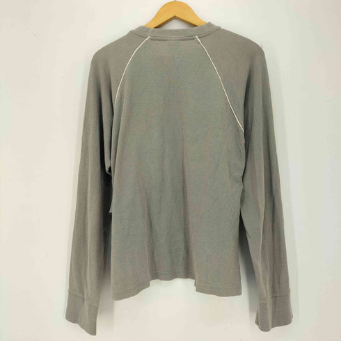 ナイキ NIKE 00s 銀タグ Y2K Vネック ラグラン ロングスリーブカットソー 長袖 メンズ import:XL
