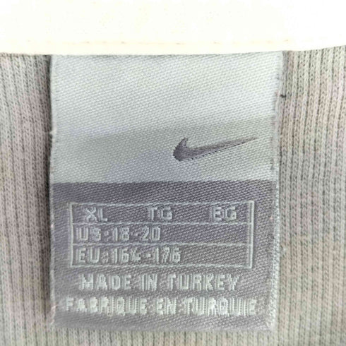 ナイキ NIKE 00s 銀タグ Y2K Vネック ラグラン ロングスリーブカットソー 長袖 メンズ import:XL