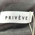プリヴェヴェ PRIVEVE レースデザイン キャミワンピース レディース FREE
