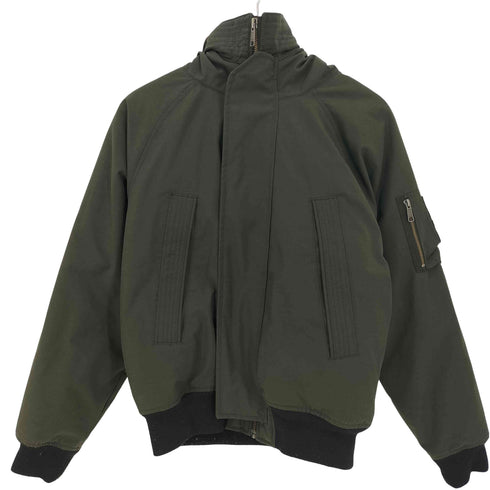 ギャップ Gap HOODED BOMBER プリマロフト フライトダウンジャケット メンズ import:XS