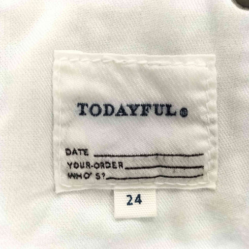 トゥデイフル TODAYFUL ラップデニムワイドパンツ レディース 24