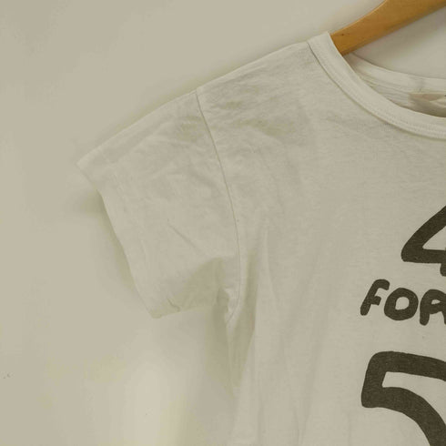 フォーティーファイブアールピーエム 45rpm 染み込みプリントTシャツ レディース 2
