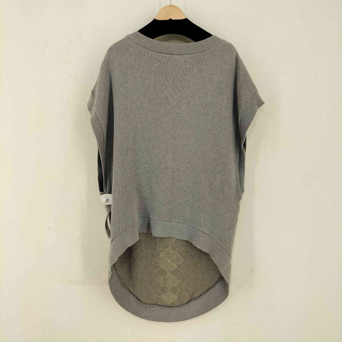 アンリアレイジ ANREALAGE HIGH ANGLE ARGYLE VESTS メンズ 36